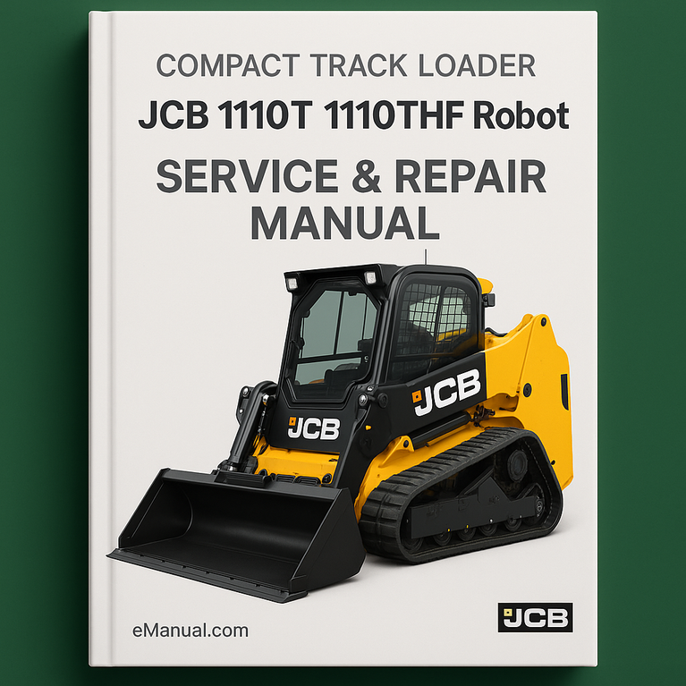 JCB 1110T 1110THF Robot Service Repair Manual