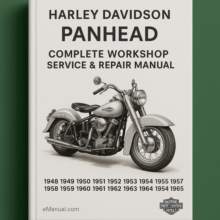 Harley Davidson Panhead Complete Workshop Service Repair Manual 1948 1949 1950 1951 1952 1953 1954 1955 1956 1957 1958 1959 1960 1961 1962 1963 1964 1965
