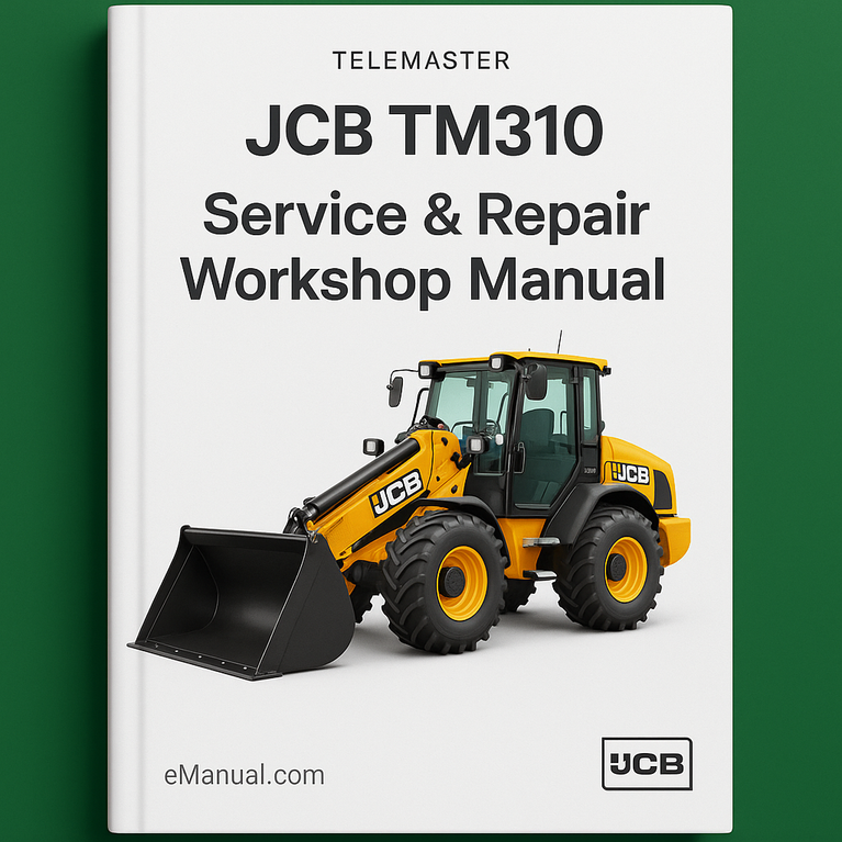 JCB TM310 Farm Master Loader Service Repair Workshop Manual Pdf