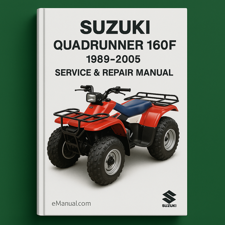 Suzuki Quadrunner 160f 1989-2005 Service Repair Manual