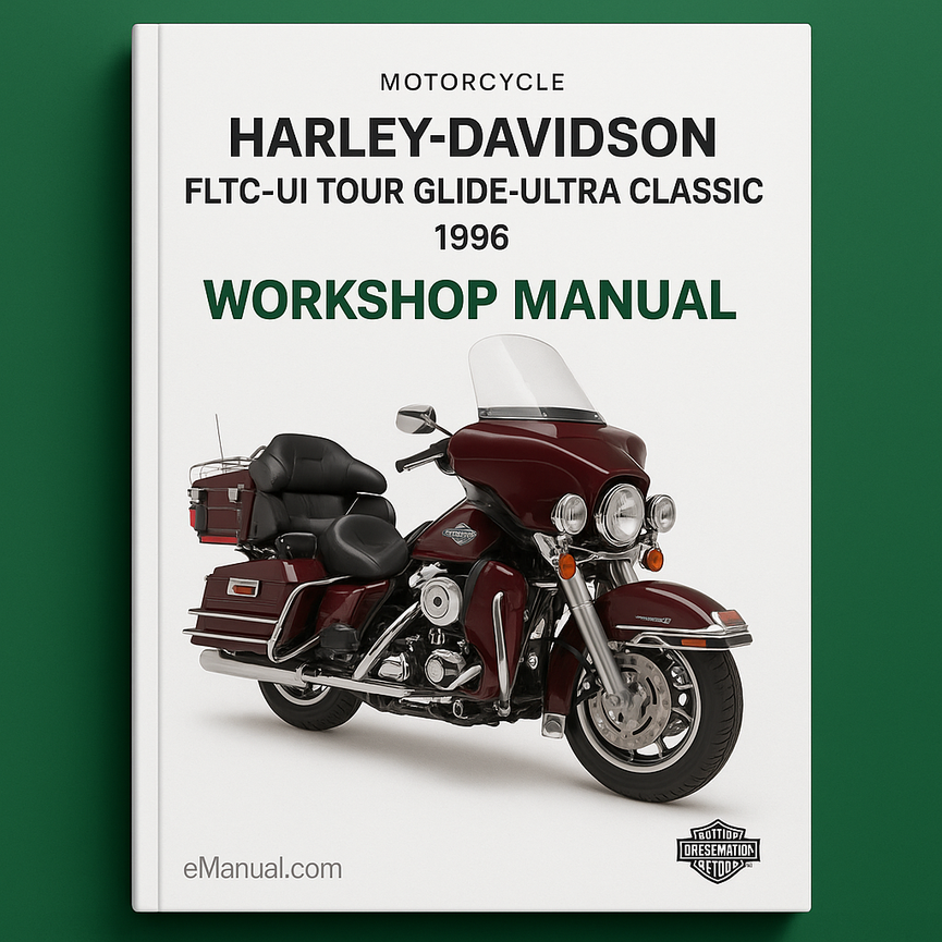 Harley Davidson FLTC-UI Tour Glide-Ultra Classic Motorcycle 1996 Factory Service Repair Workshop Manual
