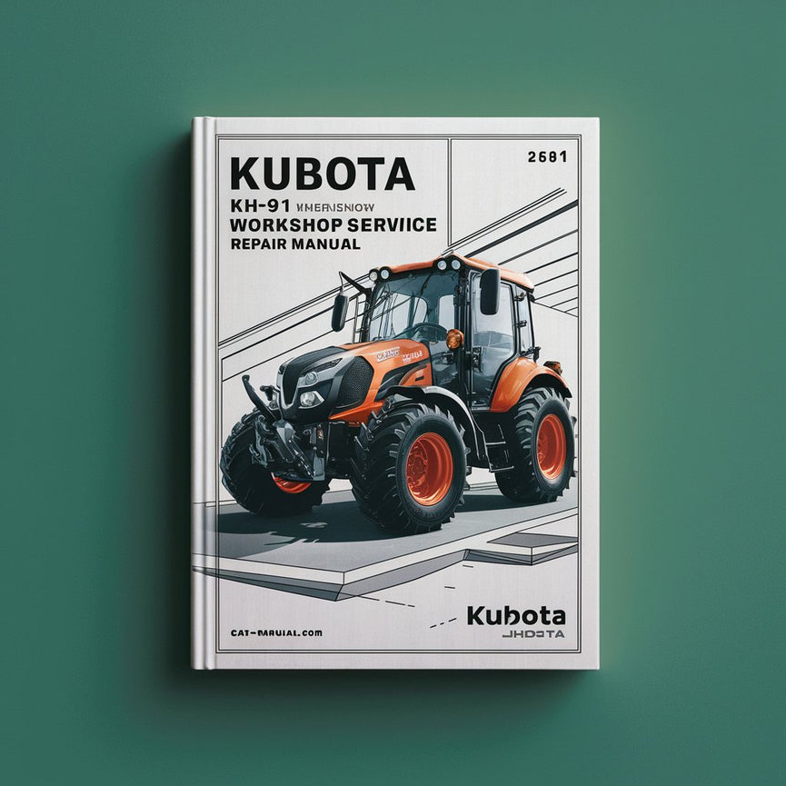 Kubota KH91 KH-91 Workshop Service Repair Manual