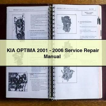 KIA OPTIMA 2001-2006 Service Repair Manual