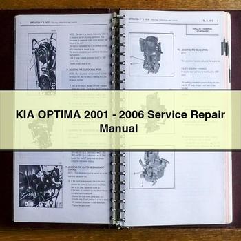 KIA OPTIMA 2001-2006 Service Repair Manual PDF Download