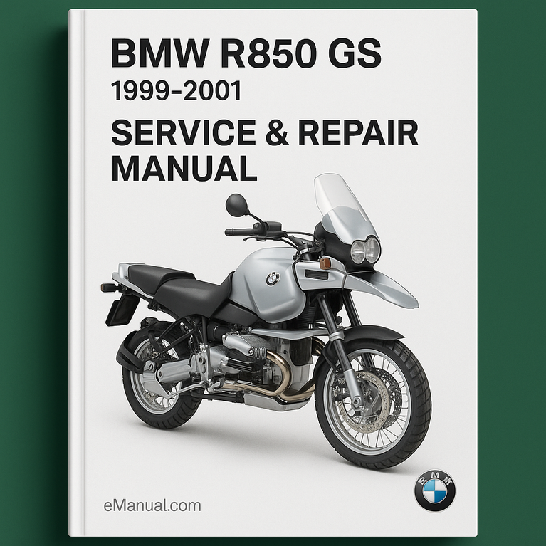 BMW R850 GS 1999-2001 Service Repair Manual