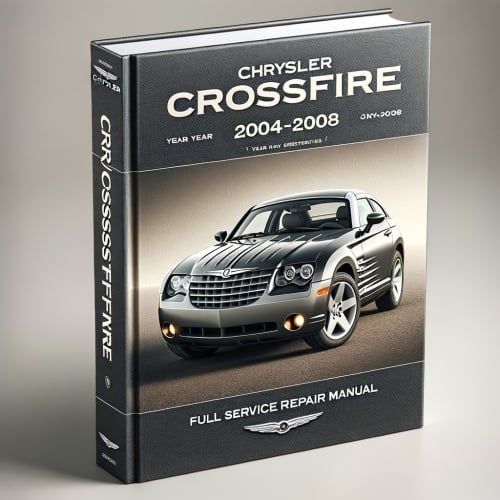 Chrysler Crossfire 2004-2008 Full Service Repair Manual PDF Download