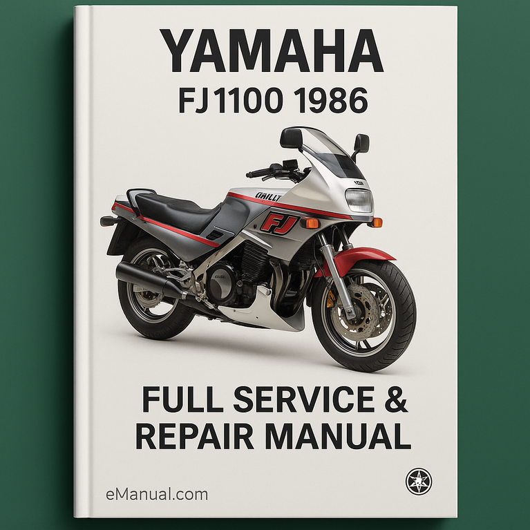 Yamaha FJ1100 1986 Full Service Repair Manual