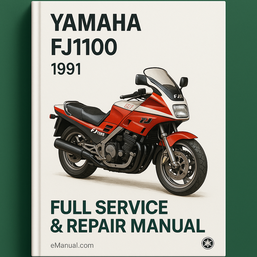 Yamaha FJ1100 1991 Full Service Repair Manual