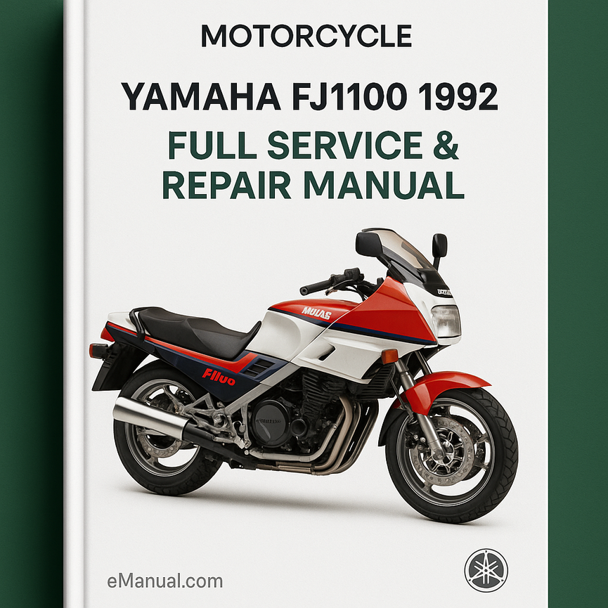 Yamaha FJ1100 1992 Full Service Repair Manual