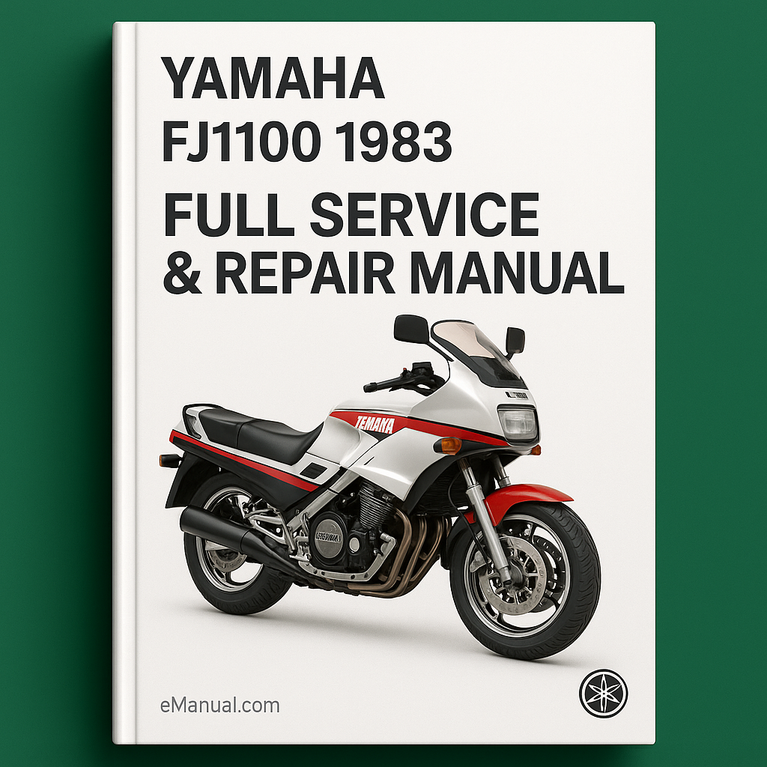 Yamaha FJ1100 1993 Komplettes Service-Reparaturhandbuch PDF-Download