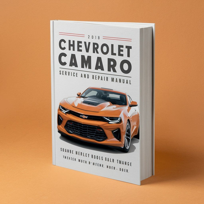 2018 Chevrolet Camaro Service and Repair Manual PDF Download
