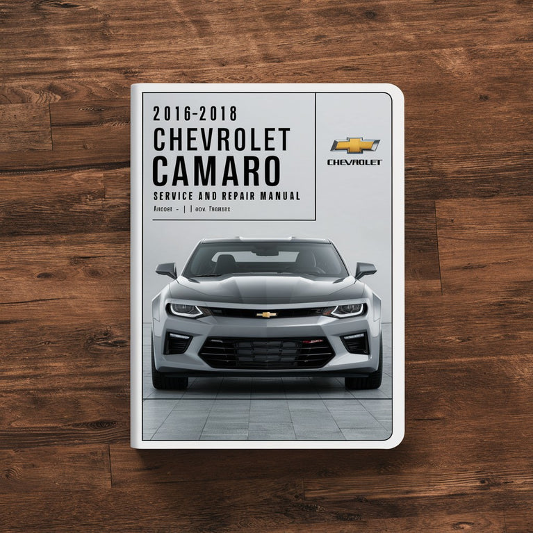 Wartungs- und Reparaturhandbuch für Chevrolet Camaro 2016-2018