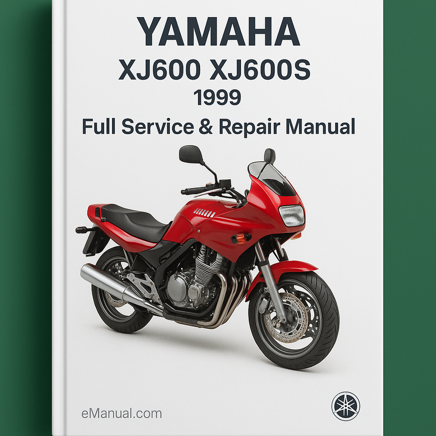 Yamaha XJ600 XJ600S 1999 Full Service Repair Manual