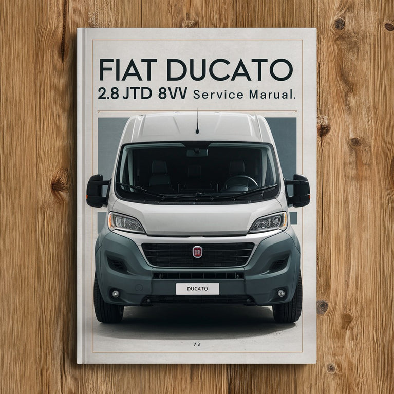 FIAT DUCATO 2.8 JTD 8V Service Repair Manual