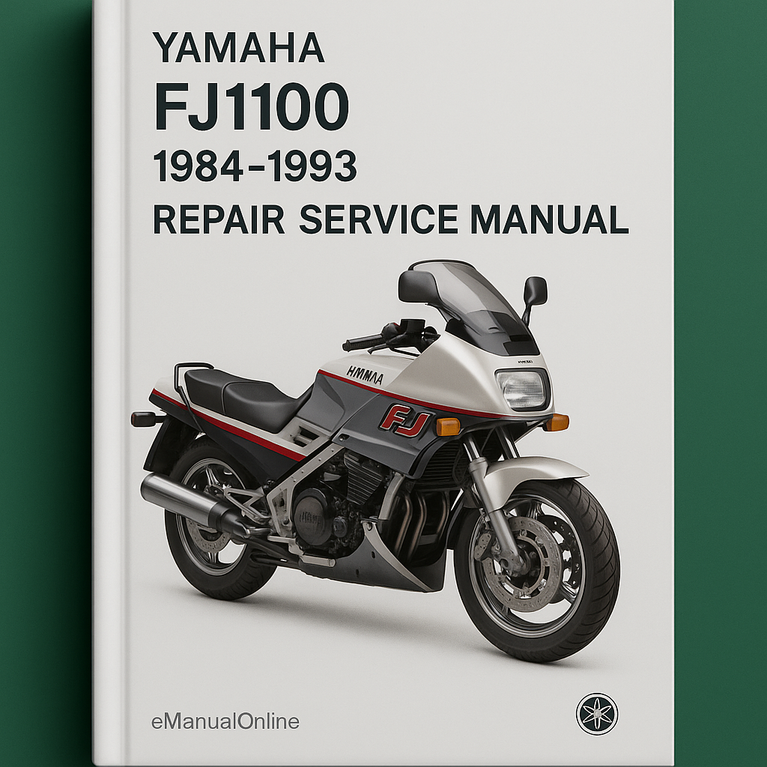 The Best 1984-1993 Yamaha FJ1100 Repair Service Manual