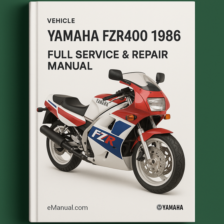 Yamaha FZR400 1986 Full Service Repair Manual