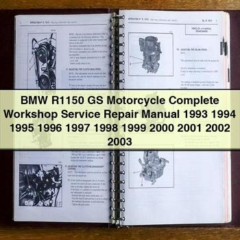 BMW R1150 GS Motorcycle Complete Workshop Service Repair Manual 1993 1994 1995 1996 1997 1998 1999 2000 2001 2002 2003