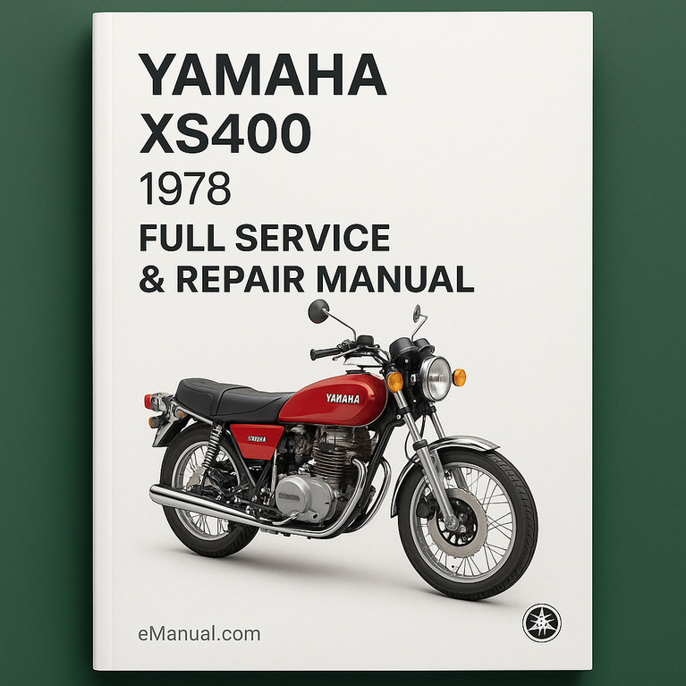 Yamaha XS400 1978 Full Service Repair Manual
