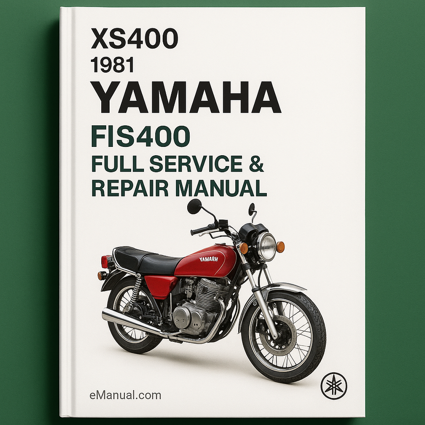 Yamaha XS400 1981 Full Service Repair Manual