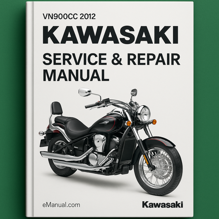 KAWASAKI VN900CC 2012 Service Repair Manual