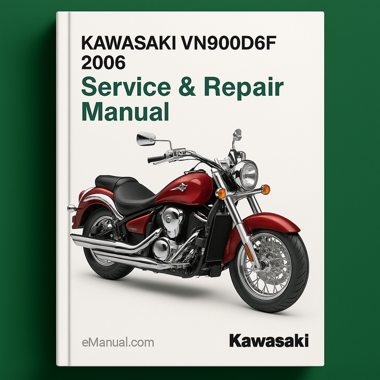 KAWASAKI VN900D6F 2006 Service Repair Manual