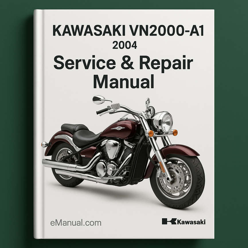 KAWASAKI VN2000-A1 2004 Service Repair Manual