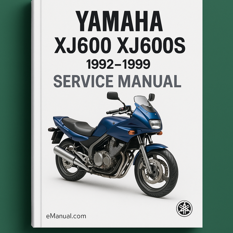 Yamaha XJ600 XJ600S 1992-1999 WSM Service Manual Repair