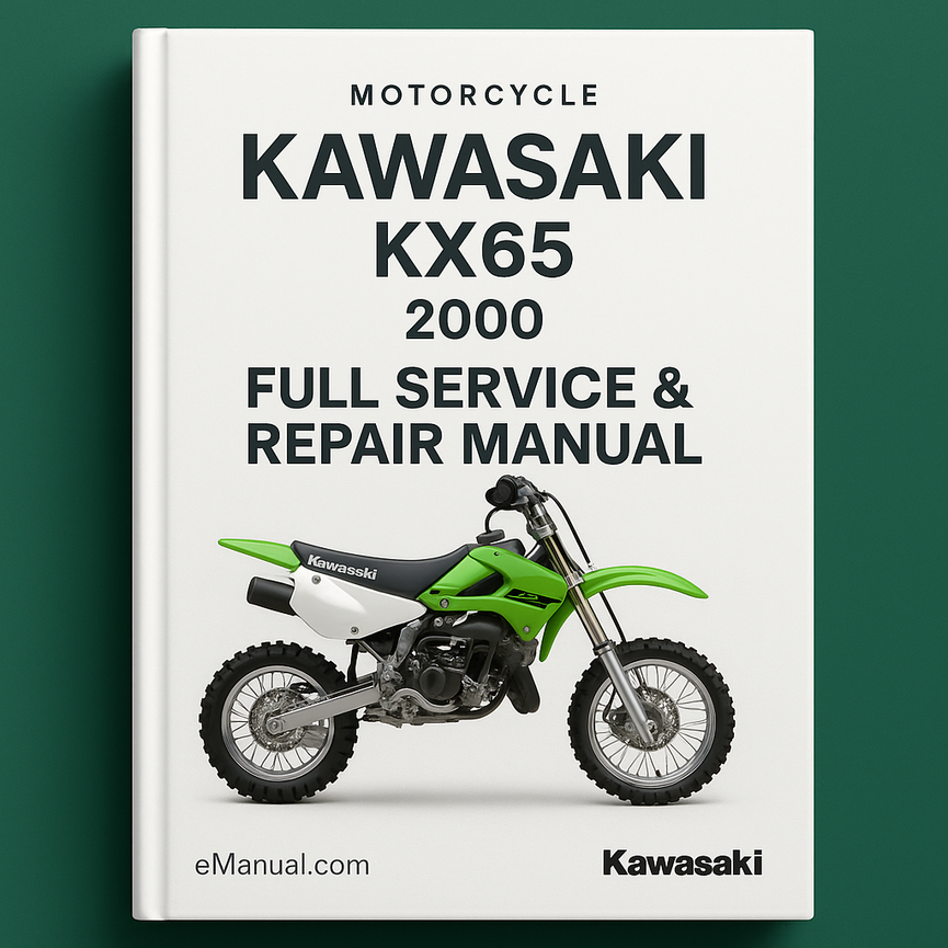 Kawasaki KX65 2000 Full Service Repair Manual