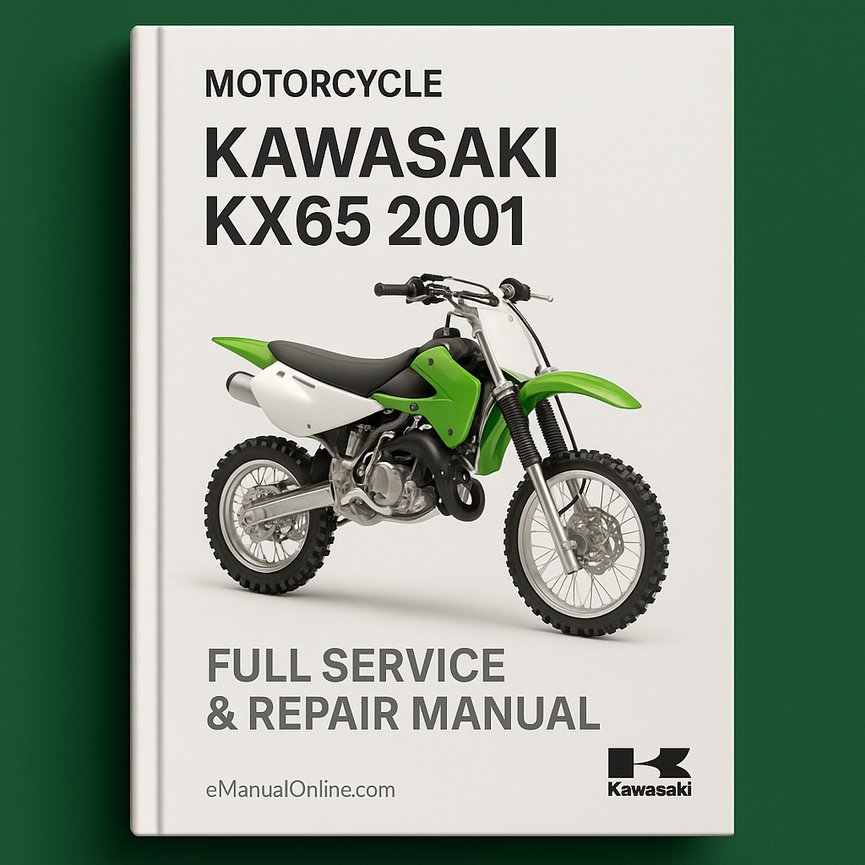 Kawasaki KX65 2001 Full Service Repair Manual