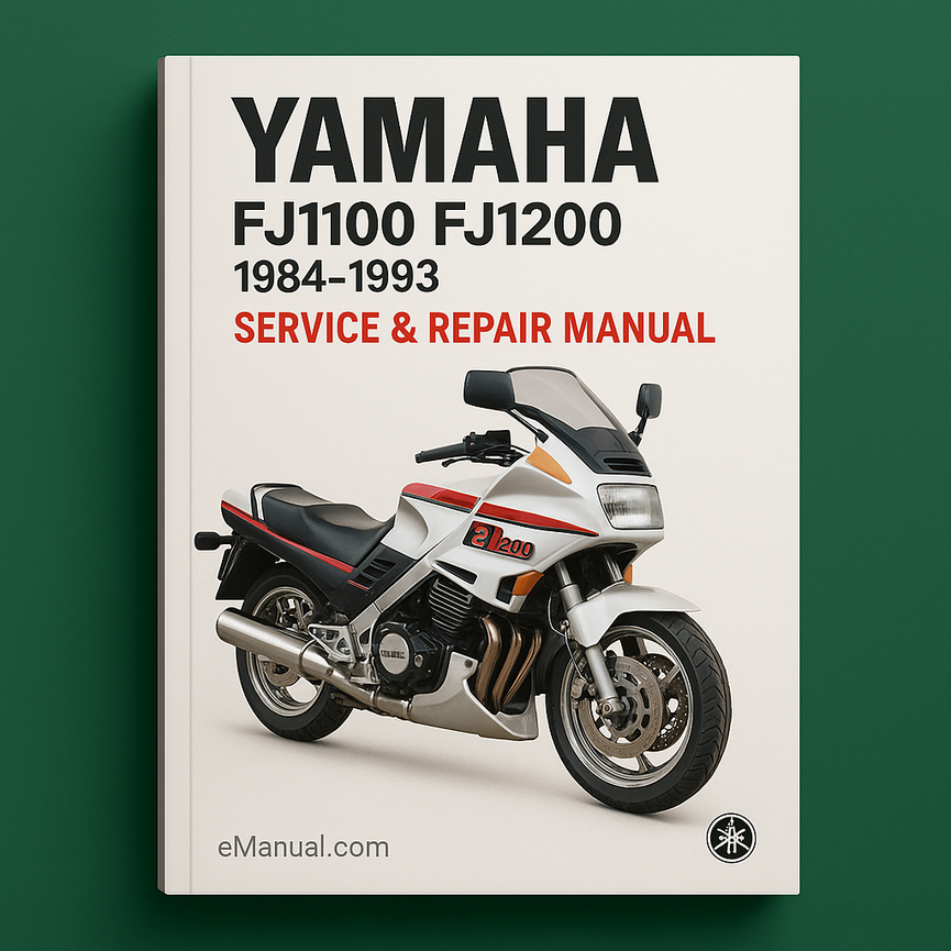 Yamaha FJ1100 FJ1200 1984-1993 Service Repair Manual