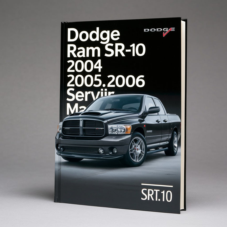 Dodge Ram SRT-10 2004 2005 2006 Service Repair Manual SRT10