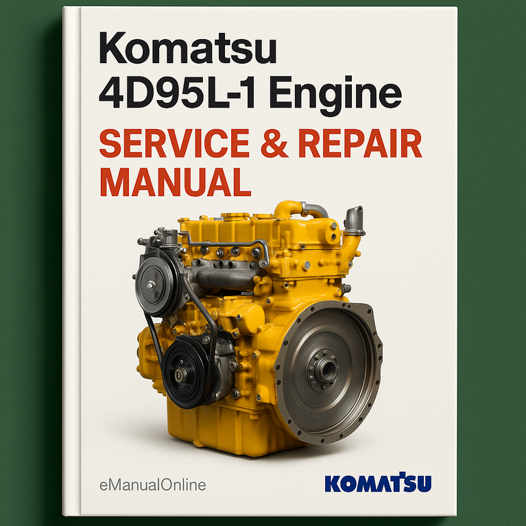 Komatsu 4D95L-1 Engine Service Repair Manual
