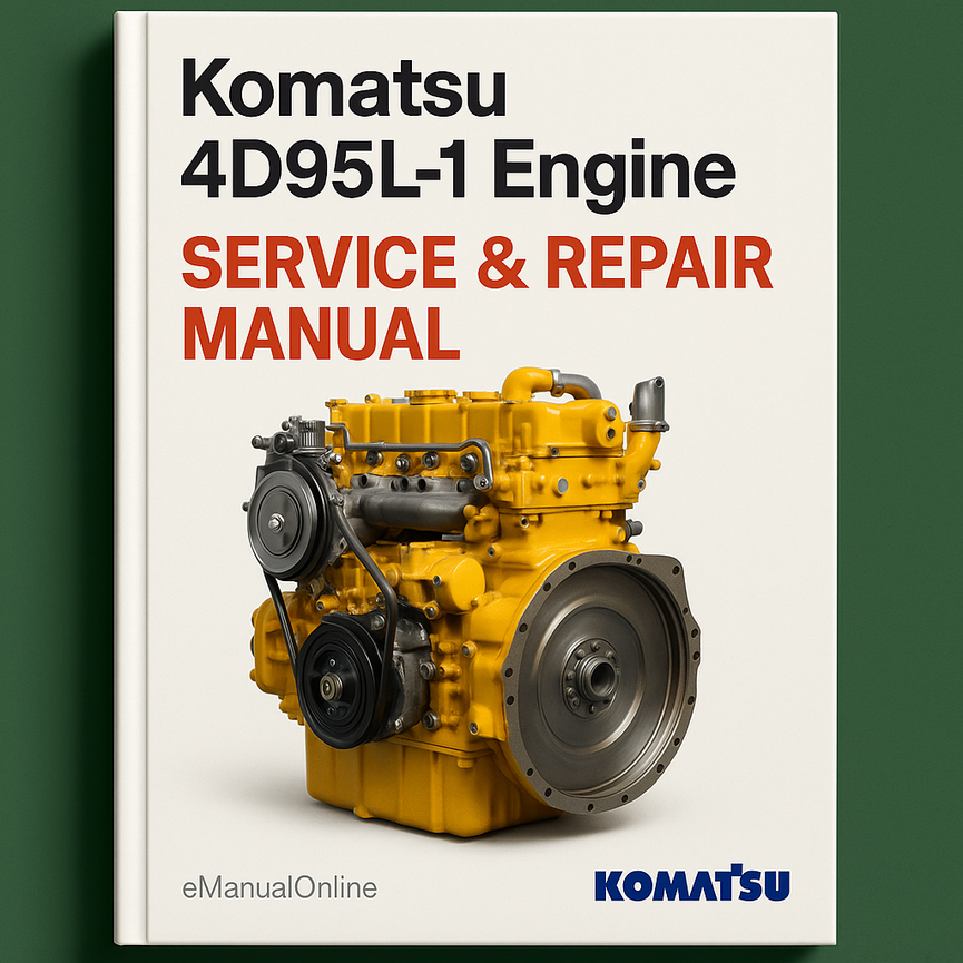 Komatsu 4D95L-1 Engine Service Repair Manual