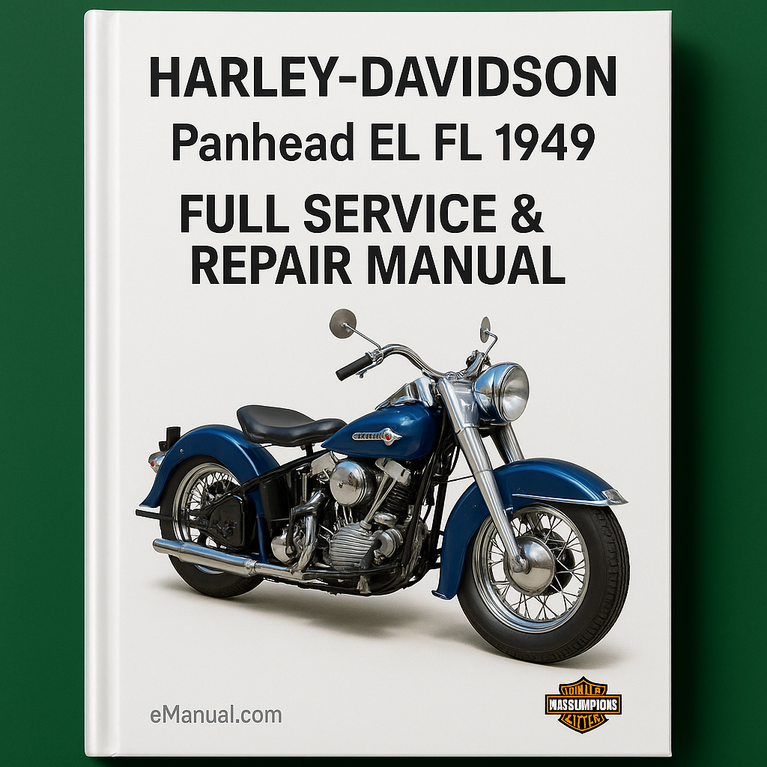 Harley Davidson Panhead EL FL 1949 Full Service Repair Manual