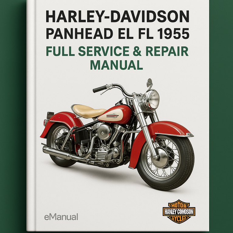 Harley Davidson Panhead EL FL 1955 Full Service Repair Manual