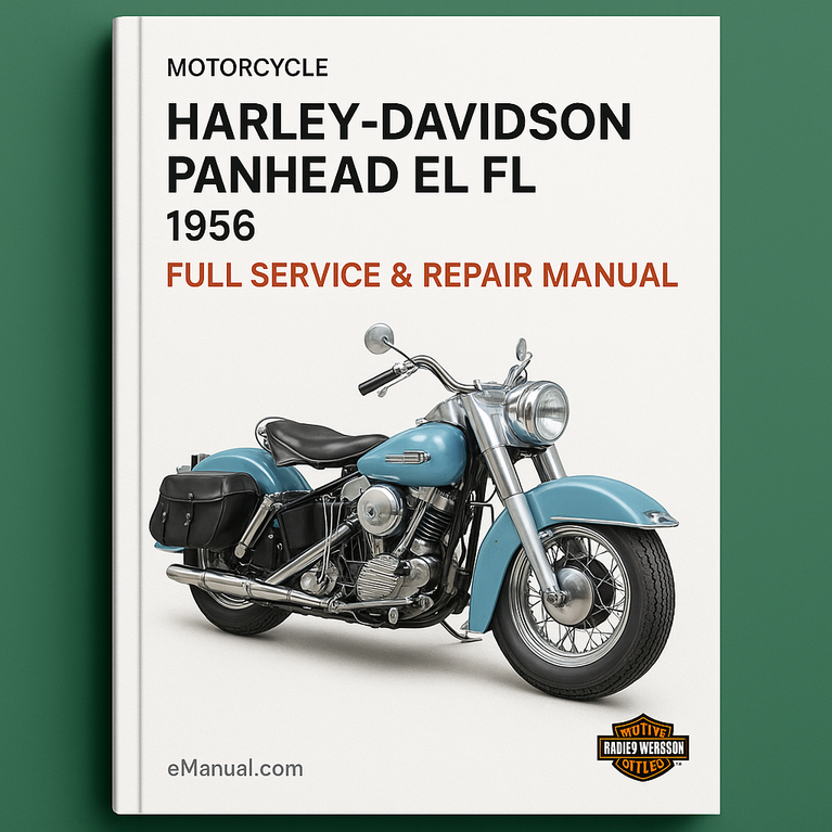 Harley Davidson Panhead EL FL 1956 Full Service Repair Manual