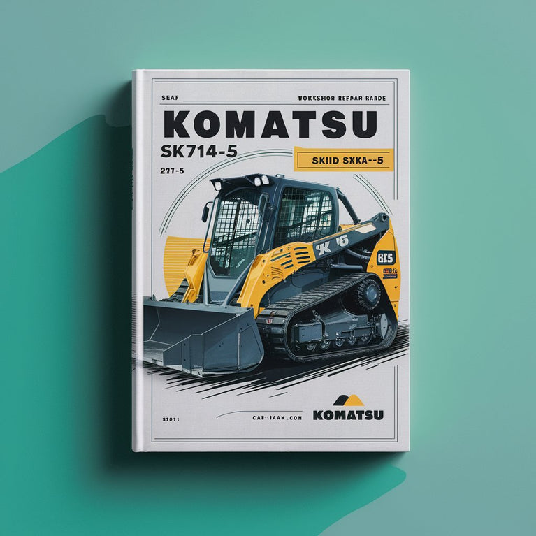 Komatsu SK714-5 SK815-5 SK815-5 SKID Steer Loader Workshop Service Repair Manual