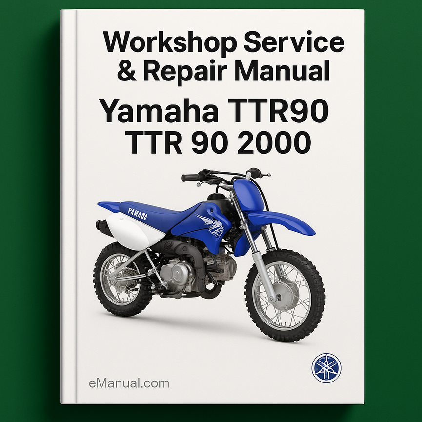 Yamaha TTR90 TTR 90 2000 Workshop Service Repair Manual