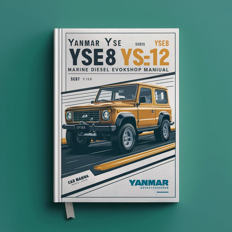 YANMAR YSE Series YSE8 YSE12 Marine DIESEL Engine COMLETE Workshop Manual PDF Download