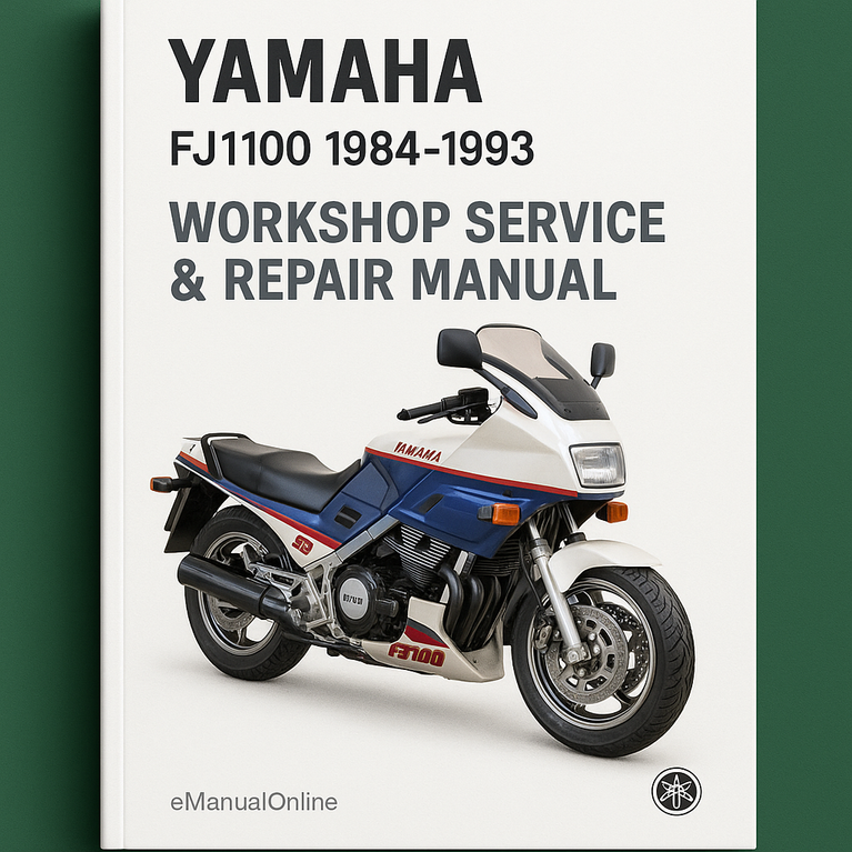 Yamaha FJ1100 1984-1993 Workshop Service Repair Manual