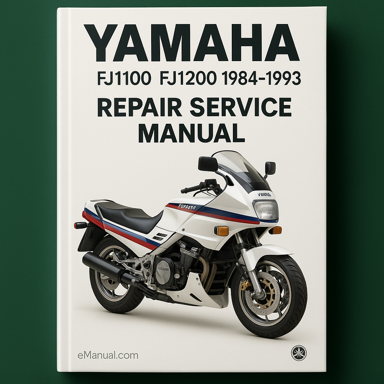Yamaha FJ1100 FJ1200 1984-1993 Repair Service Manual