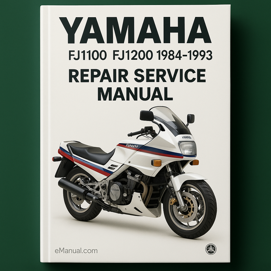 Yamaha FJ1100 FJ1200 1984-1993 Repair Service Manual