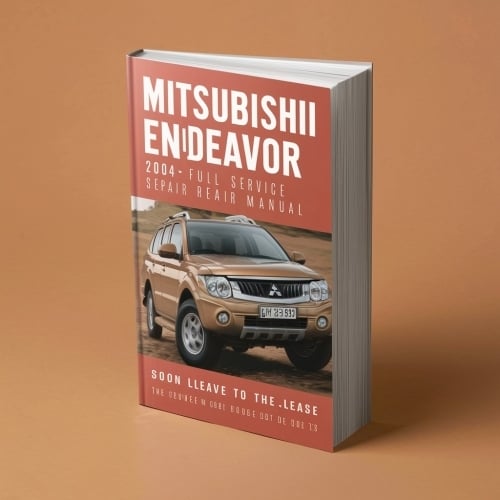 Mitsubishi Endeavour 2004-2010 Manual de reparación de servicio completo