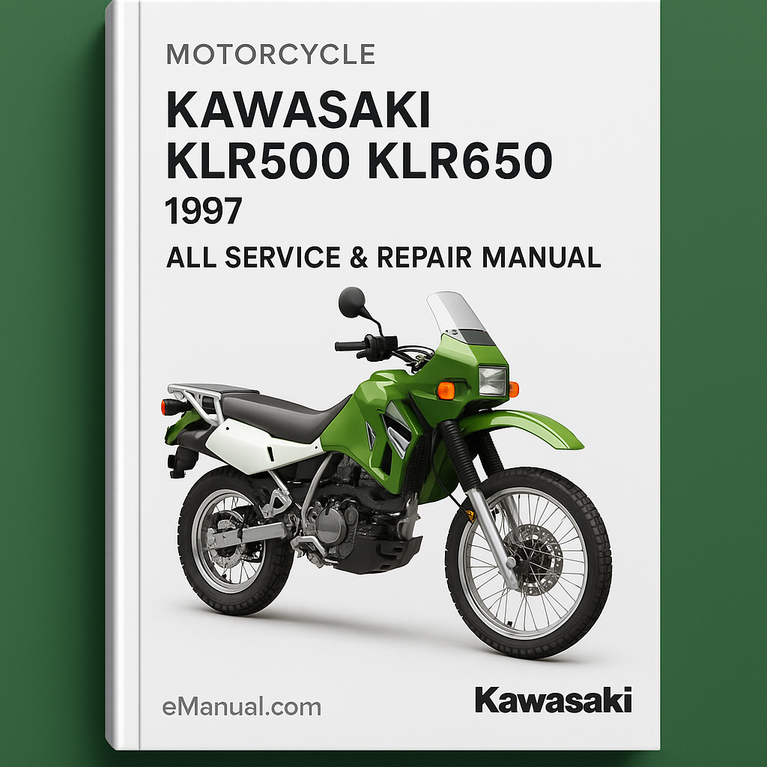 Kawasaki KLR500 KLR650 1997 All Service Repair Manual
