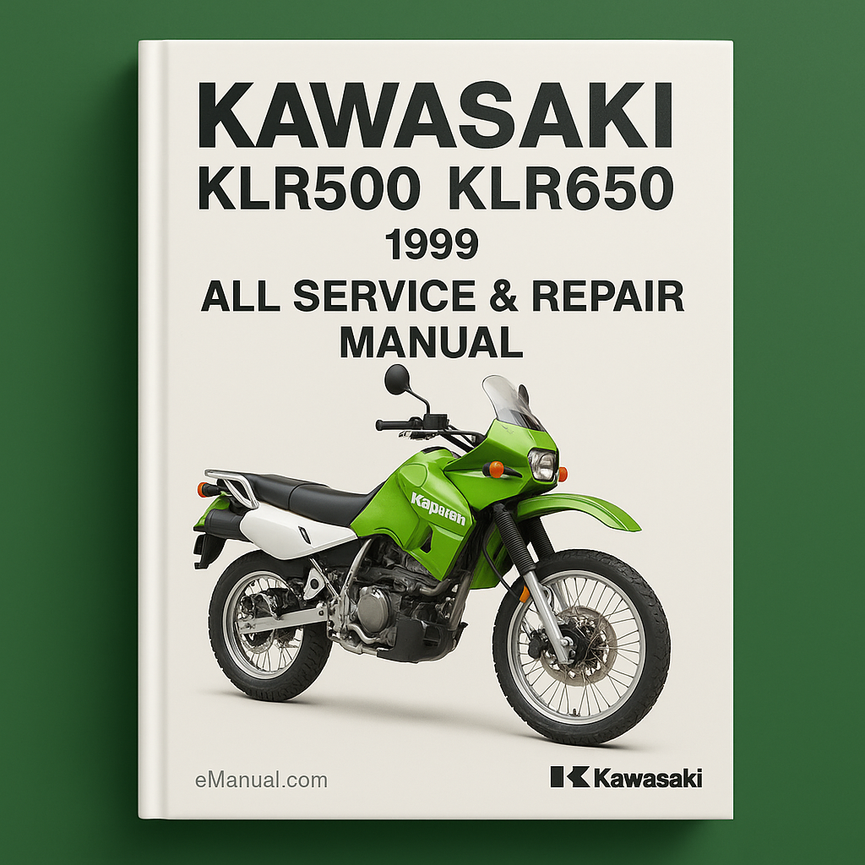 Kawasaki KLR500 KLR650 1999 All Service Repair Manual