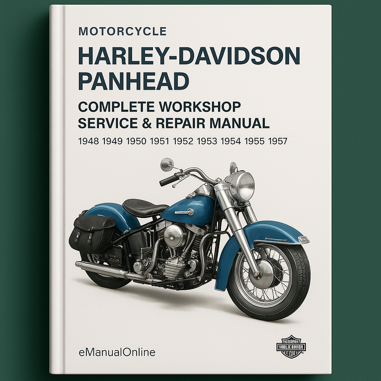 Harley Davidson Panhead Complete Workshop Service Repair Manual 1948 1949 1950 1951 1952 1953 1954 1955 1956 1957
