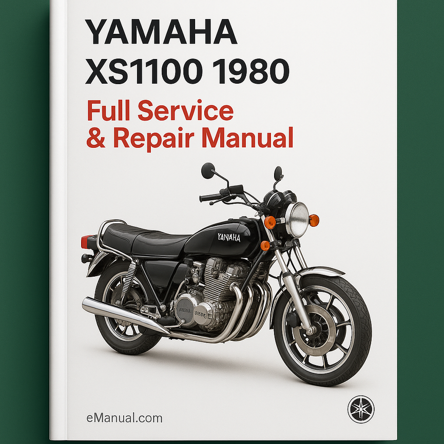 Yamaha Xs1100 1980 Full Service Repair Manual