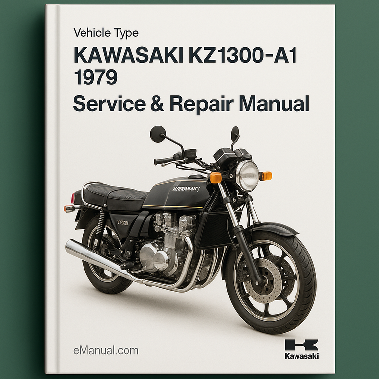 Kawasaki KZ1300-A1 1979 Service Repair Manual