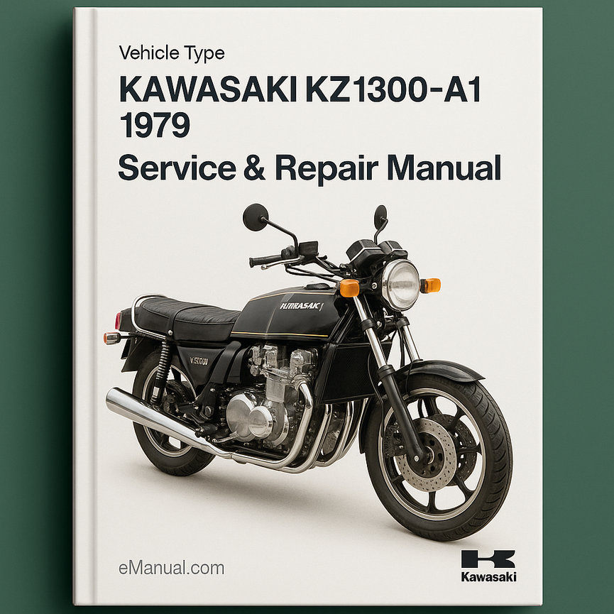 Kawasaki KZ1300-A1 1979 Service Repair Manual