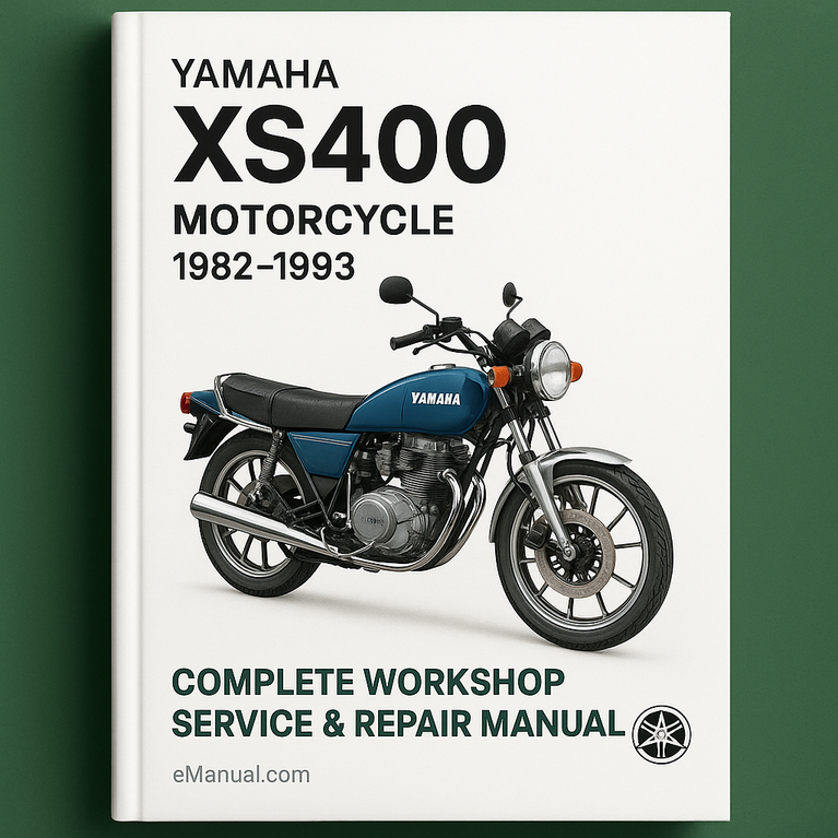 Yamaha XS400 Motorcycle Complete Workshop Service Repair Manual 1982 1983 1984 1985 1986 1987 1988 1989 1990 1991 1992 1993